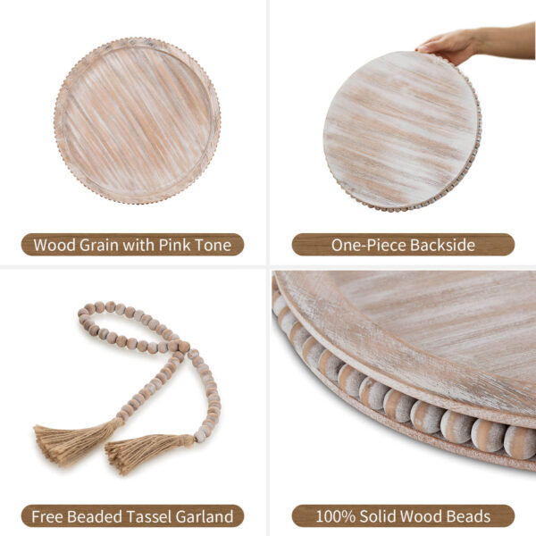 wooden trays for decor